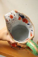 Early 19th Century Mason's Ironstone Hydra Jug, Imari Palette with Serpent Handle
