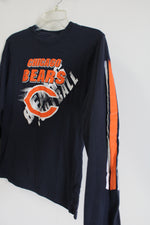 NFL Team Chicago Bears Long Sleeved Navy Blue Shirt | 14/16