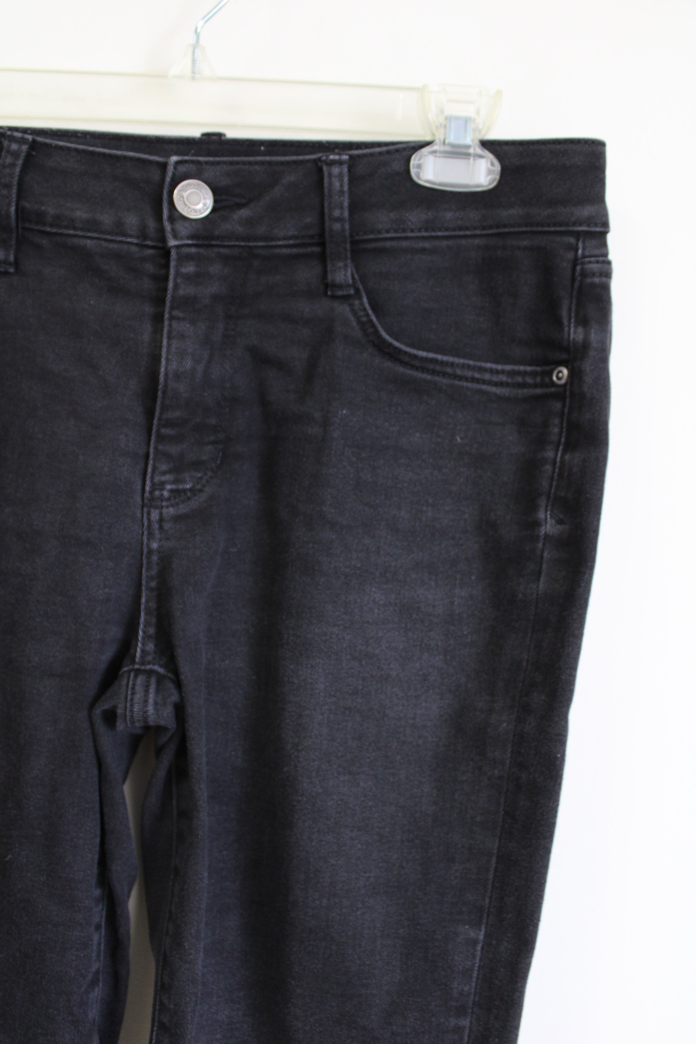 St. John's Bay Black Denim Bermuda Shorts | 8
