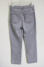 Gloria Vanderbilt Amanda Gray Pinstripe Jeans | 6 Petite