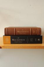 MacArthur Study Bible: Premier Goatskin Leather and Comfort Print