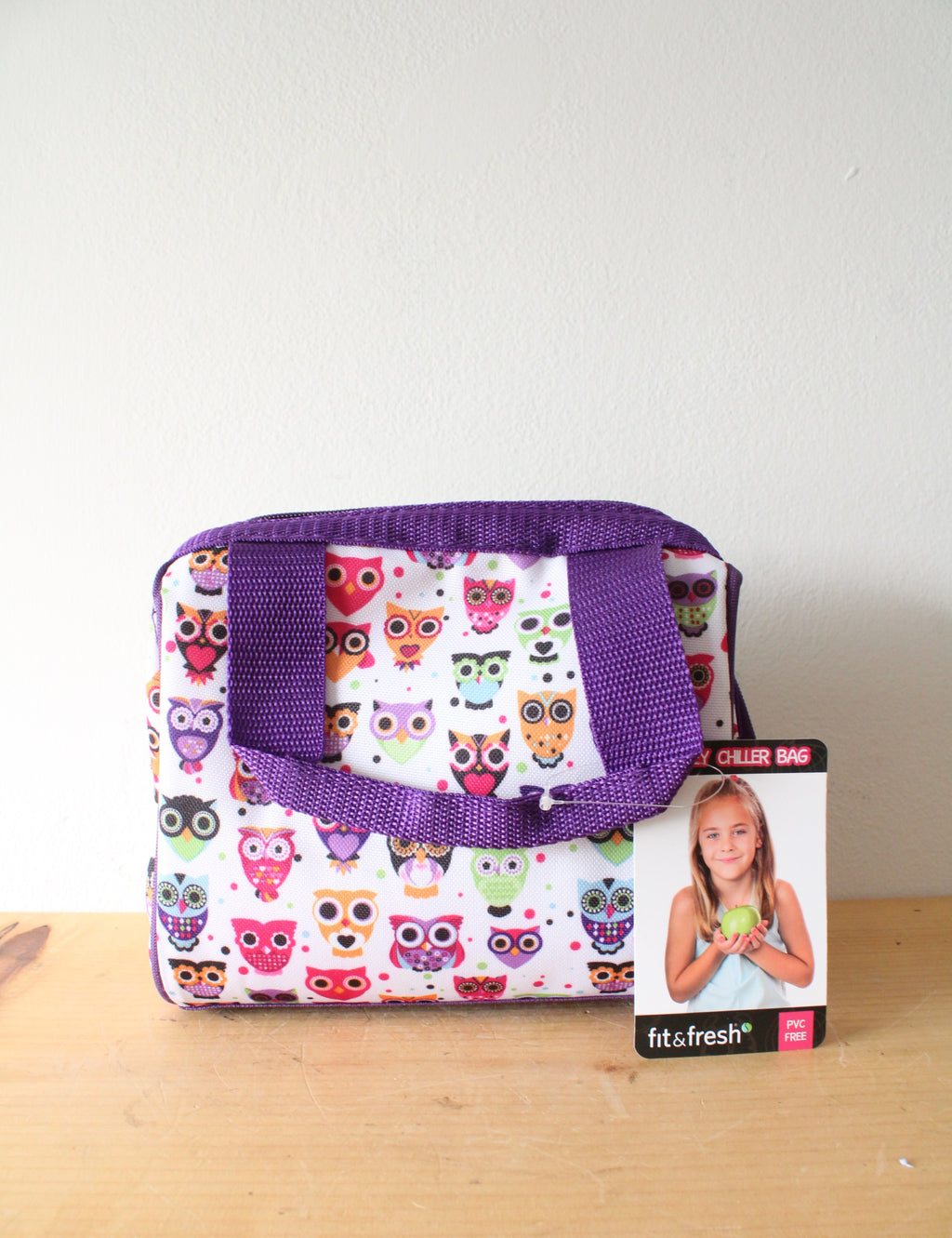 NEW Fit & Fresh Hoot Owl Insulated Lunch Bag