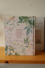 CSB Notetaking Bible Revive Our Hearts Edition with Floral Cloth Over Board