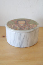 Edna Hibel Chinese Celebrant Marble Dish & Lid