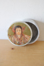 Edna Hibel Chinese Celebrant Marble Dish & Lid