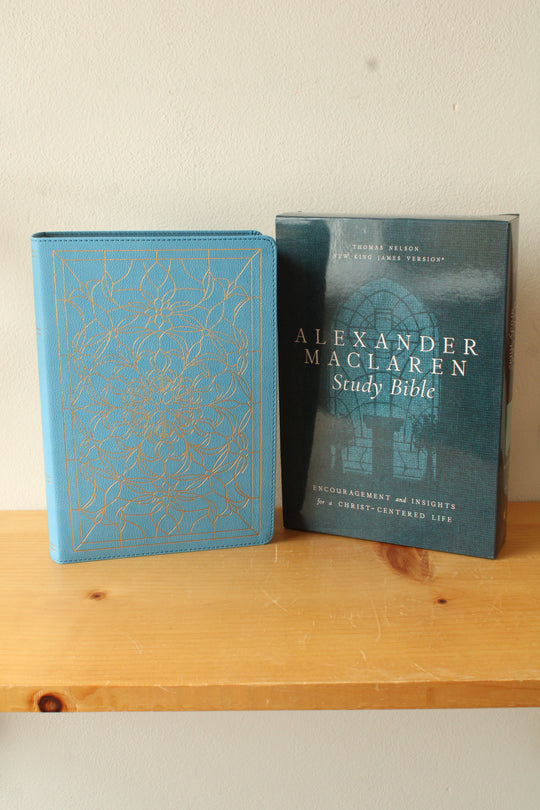 Alexander Maclaren Study Bible: Encouragement and Insights for a Christ-Centered Life with Cover Slip