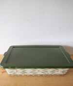 Temptations By Tara Old World Green 2.5 Quart Baking Dish