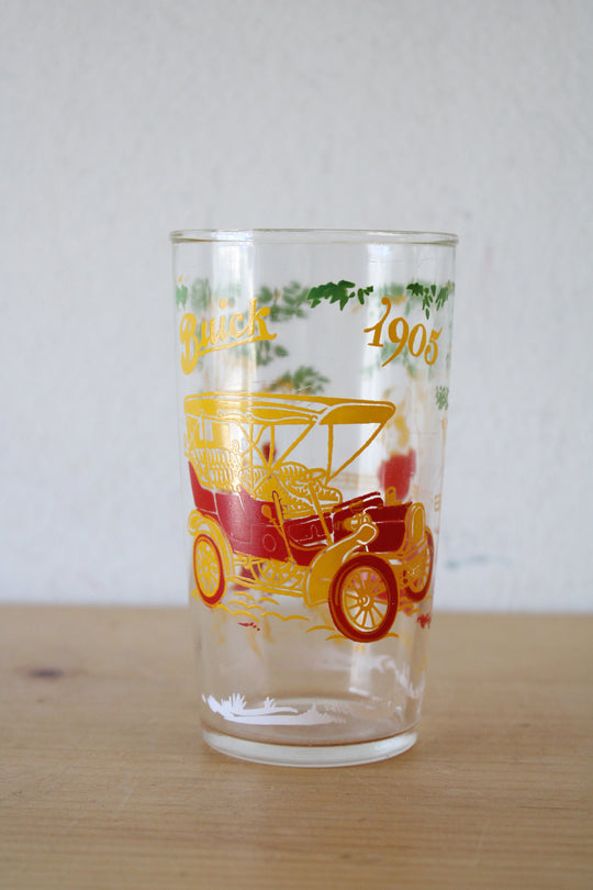 Vintage Buick 1905 Drinking Glass