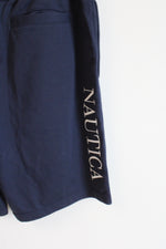 Nautica Navy Blue Cotton Blend Shorts | 1XL