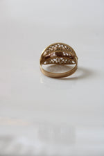14K Rose & Yellow Gold Ring | Size 6.5
