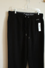 NEW Calvin Klein Black Straight leg Sweatpants | L