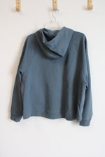 Old Navy Active Dynamic Fleece Dusty Blue Zip Up Hoodie | XL