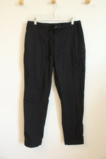 Heat Tech Black Belted Fleece Lined Cargo Pants | 36 x 33