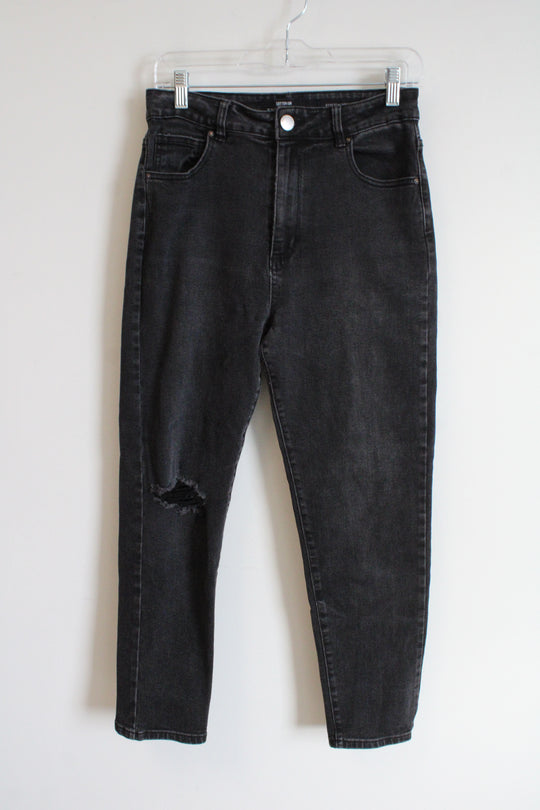 Cotton On Black Stretch Mom Jean | 8
