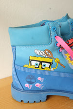 Timberland x SpongeBob Waterproof Boot Blue | Size 9