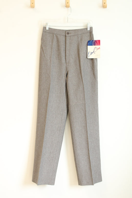 NEW Levi's 1983 Vintage Bend Over Gray Brown Striped Trouser Pants | 14