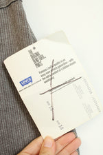 NEW Levi's 1983 Vintage Bend Over Gray Brown Striped Trouser Pants | 14