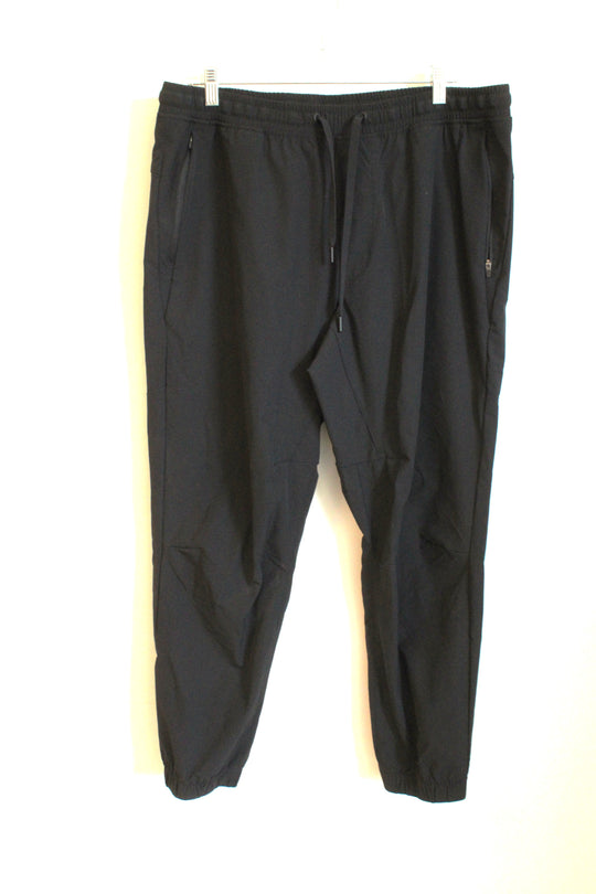 American Eagle Black Lightweight Jogger Pants | L
