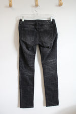 Cabi Jeans Black Slim Boyfriend Jeans | 00