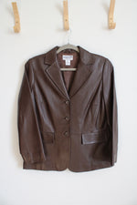 Pendleton Brown Genuine Leather Jacket | S