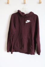 Nike Maroon Hoodie | XL