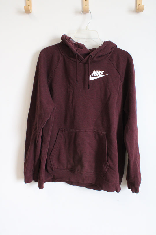 Nike Maroon Hoodie | XL