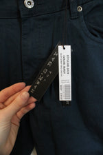 NEW Hawks Bay Navy Blue Skinny Stretch Jeans | 32 x 32