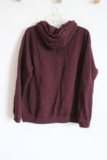 Nike Maroon Hoodie | XL