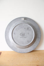 Currier & Ives "American Homestead Summer" Pewter Decorative Plate