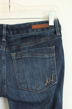 Express Distressed Skinny Stella Low Rise Jeans | 4