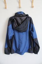 Free Country Blue & Gray Full Zip Jacket | M