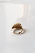 10K Yellow Gold Quaker Oats Man Ring | Size 9
