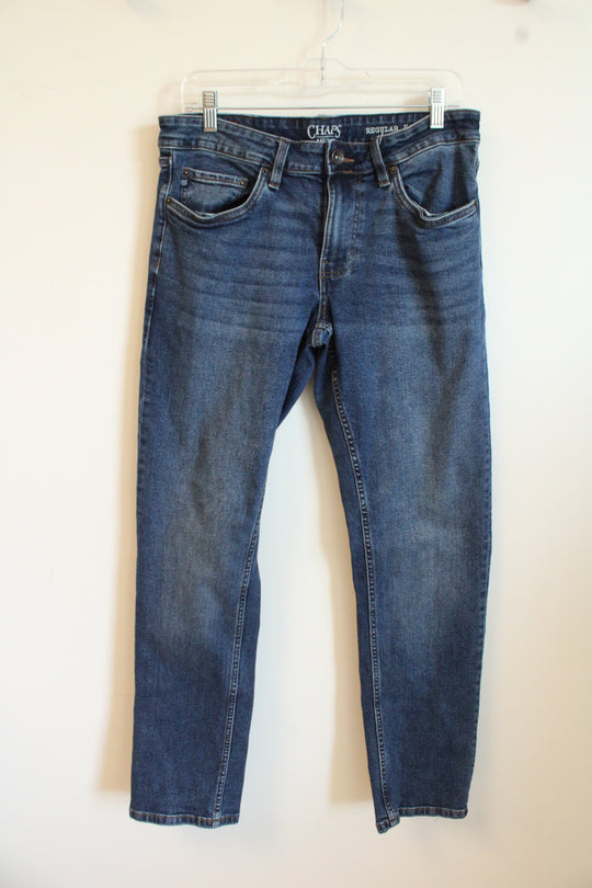 Chaps Medium Wash Straight Leg Jeans | 32 x 32