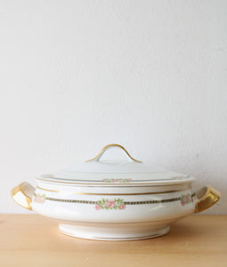Theodore Haviland Limoges France Porcelain Covered Dish