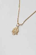 14K #1 Friend Pendant Necklace