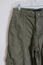 Aeropostale Green Utility Cargo Wide Leg Pant | S