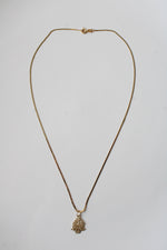 14K #1 Friend Pendant Necklace