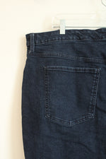 Terra & Sky Straight Dark Blue Jeans | 20W Petite