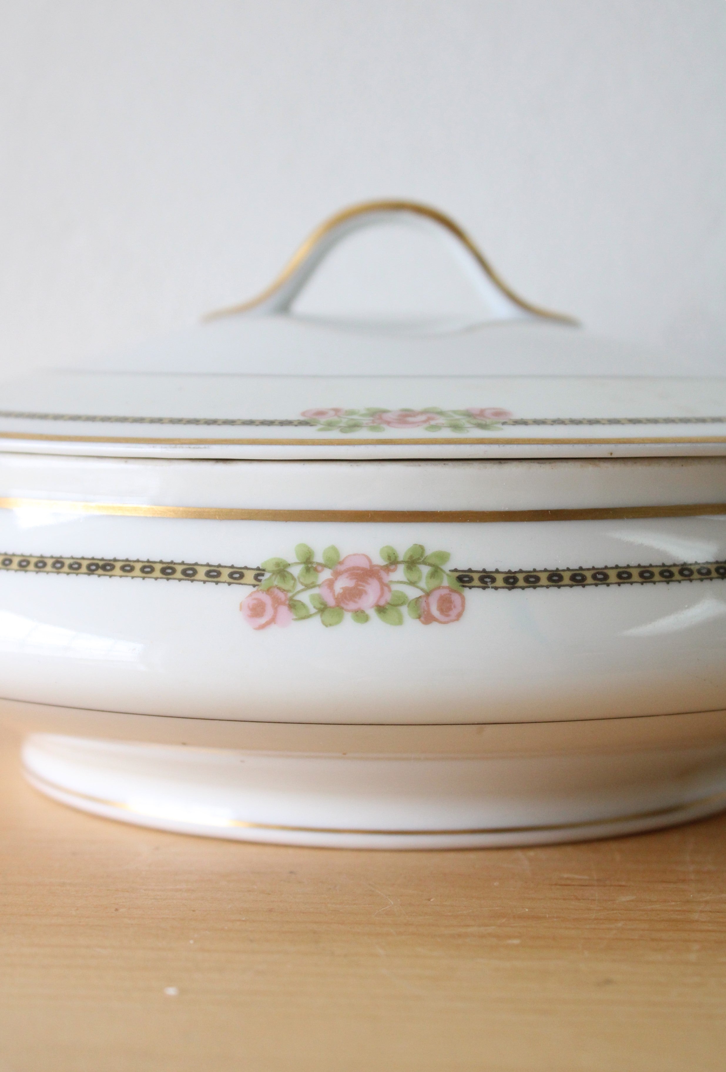 Theodore Haviland Limoges France Porcelain Covered Dish
