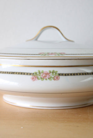 Theodore Haviland Limoges France Porcelain Covered Dish