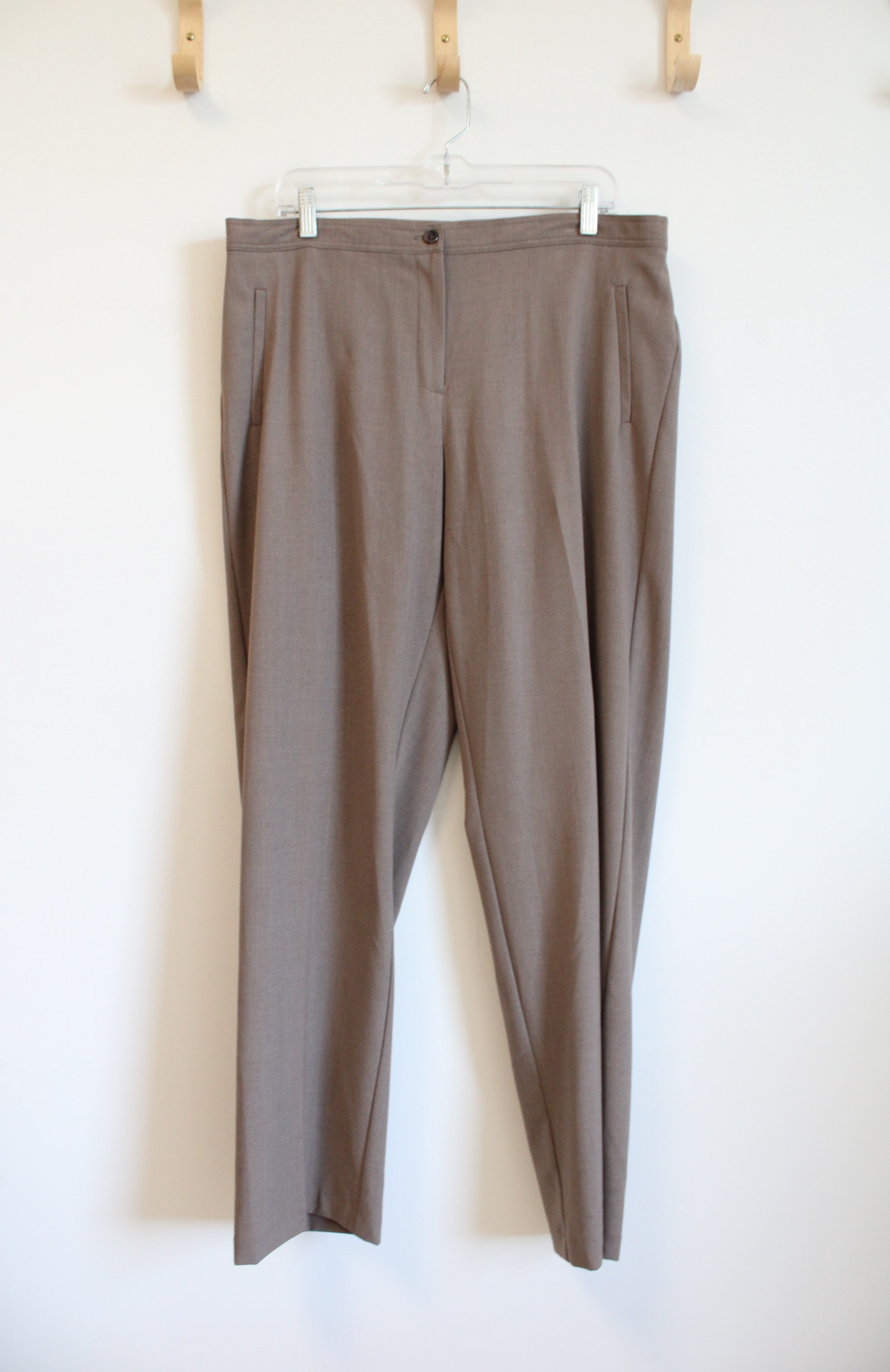 Briggs New York Brown Dress Pants Briggs New York Brown Dress Pants