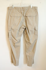 Sonoma Light Tan Cargo Straight Leg Pants | 36 x 30