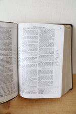 NKJV Red Letter Scofield Study System Black Leather Holy Bible