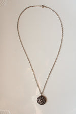 Filigree Pendant Sterling Silver Necklace