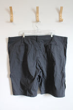 NEW Wrangler Relaxed Fit Gray Cargo Shorts | 48