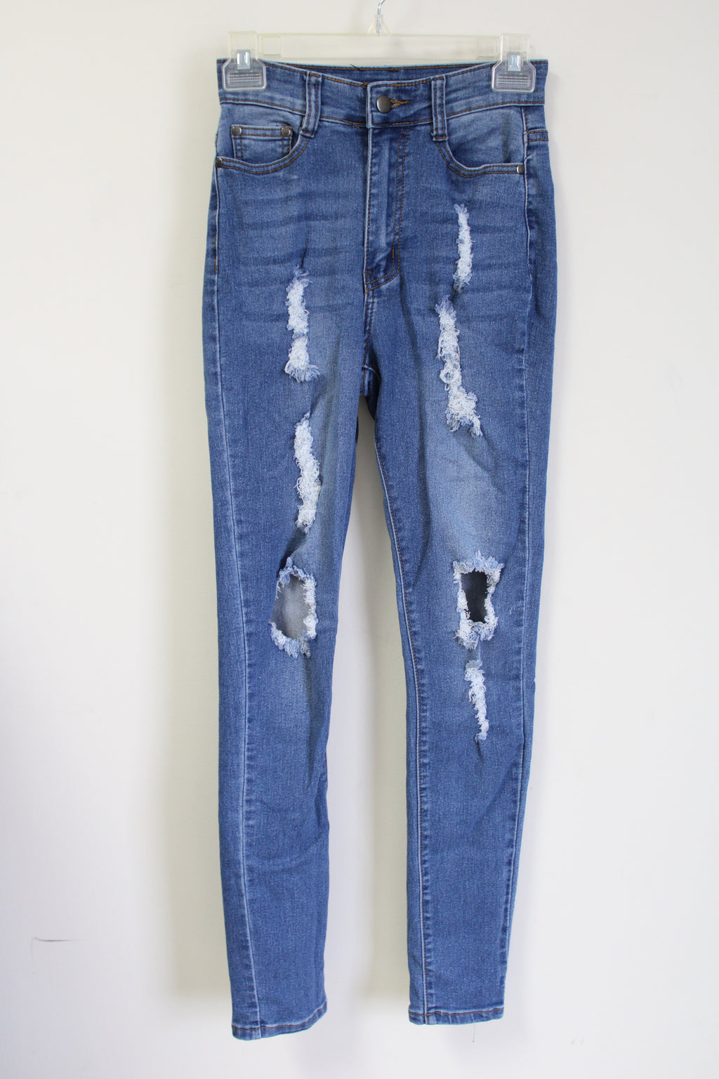 Fashion Nova High Waisted Distressed Jeans | 5/6