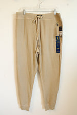 NEW Polo Ralph Lauren Tan Thermal Jogger Sweatpants | XL