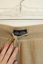 NEW Polo Ralph Lauren Tan Thermal Jogger Sweatpants | XL