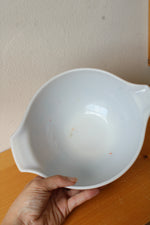 Vintage Pyrex Brown and Gold Early American Cinderella Mixing Bowl