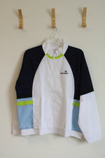NEW Sergio Tacchini Merano 2-Piece White Multi-Color Tracksuit | XL
